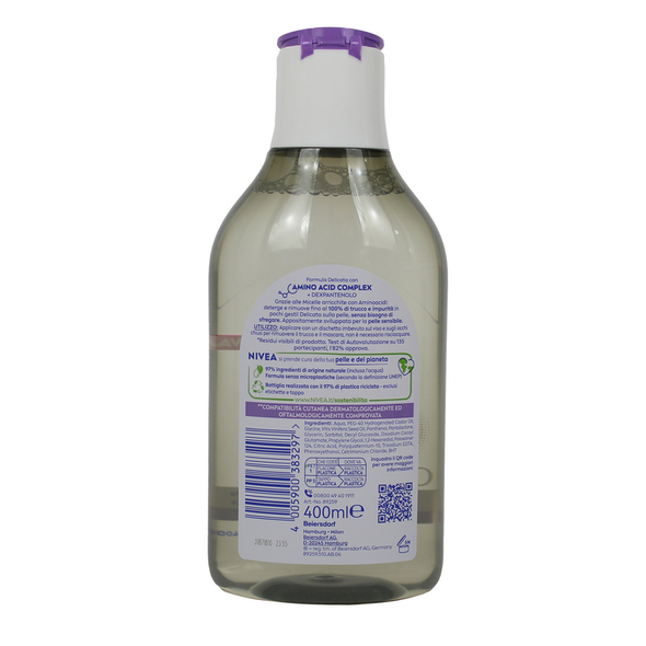 NIVEA VISO ACQUA MICELLARE PELLI SENSIBILI 5in1 400 ML