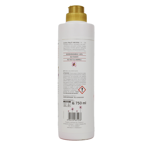 WEXOR LANA & DELICATI DETERGENTE CON LANOLINA CURA E PROTEZIONE CAPI PREZIOSI 30 TRATTAMENTI 750 ML