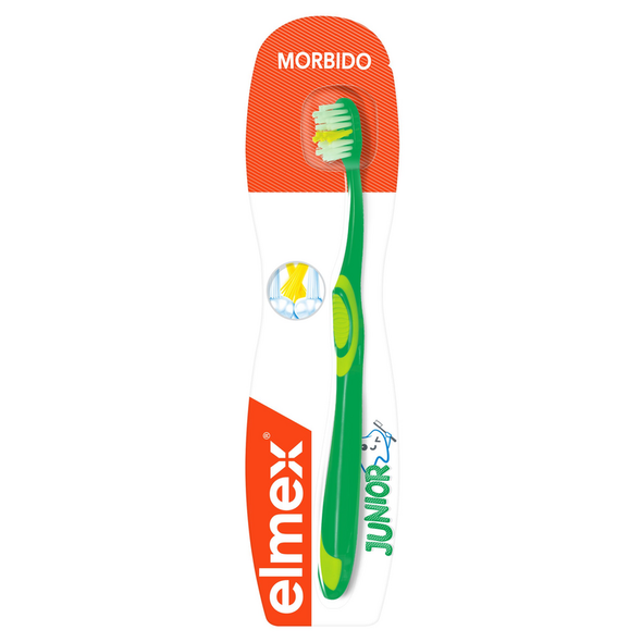 ELMEX SPAZZOLINO JUNIOR, BIMBI, BAMBINI, 6-12 ANNI, MORBIDO