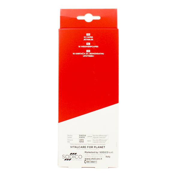 VITALCARE MANTELLA MONOUSO IN PE 10 PZ PROFESSIONAL