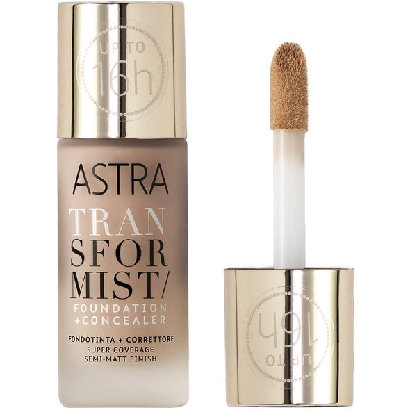 ASTRA TRANSFORMIST FONDOTINTA + CORRETTORE 001N       