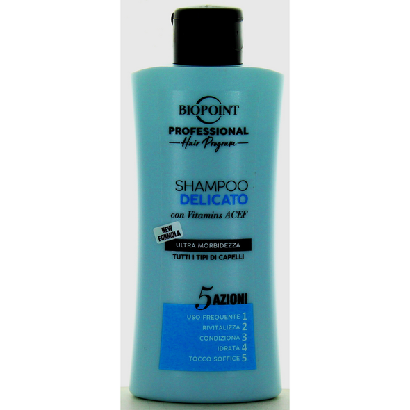 BIOPOINT PROFESSIONAL SHAMPOO DELICATO 5 AZIONI 100 ML MINI SIZE