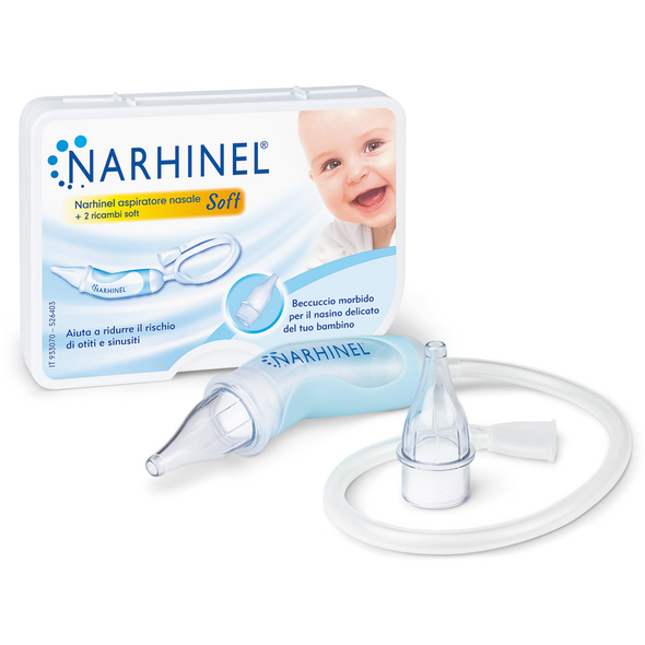 NARHINEL ASPIRATORE NASALE SOFT + 2 RICAMBI