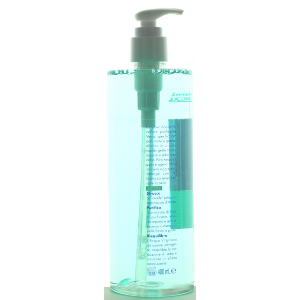 VENUS ACQUA MICELLARE PURIFICANTE PELLI MISTE O GRASSE 400 ML