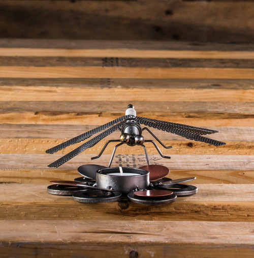 Dragonfly Candle Holder