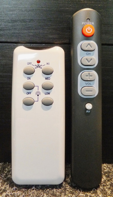 Mercator FRM88 FRM86 etc. Ceiling Fan Replacement Remote Control V1