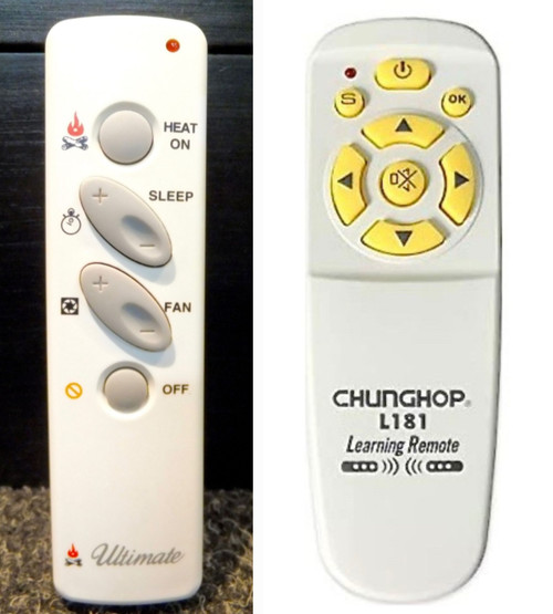 Ultimate Gas Log Fire Replacement Remote Control V1