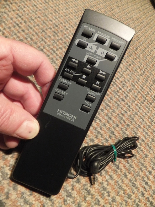 Hitachi VM-RM70EDE VMRM70EDE Hi8 Video Camera Camcorder VCR Editing Remote Control HL10302 VMH70E VM-H70E