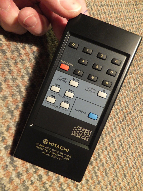Hitachi RB-401 RB401 CD Player Remote Control 40407712 DA400