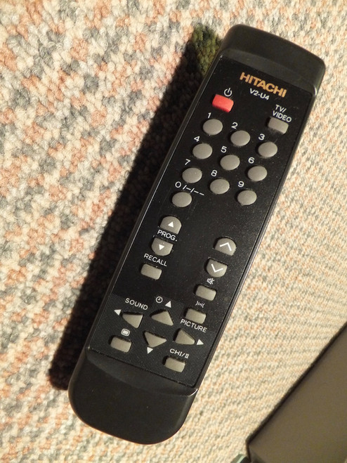 Hitachi V2-U4 V2U4 TV Remote Control 5652149A C2160FS C2120PN