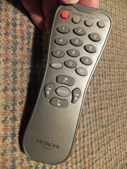 Hitachi RC566A Rear Projection TV Remote Control 5651031A C47WD7000 C57WD7000