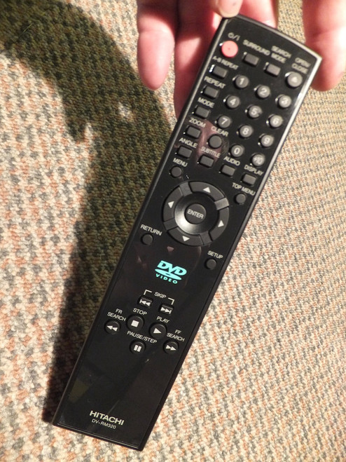 Hitachi DV-RM320 DVRM320 DVD Player Remote Control TS17856 DVP388A