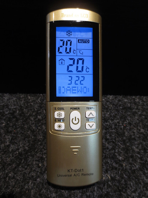 Daewoo Air Conditioner & Split System Pre-Programmed Remote Control KT-DOT1DAE
