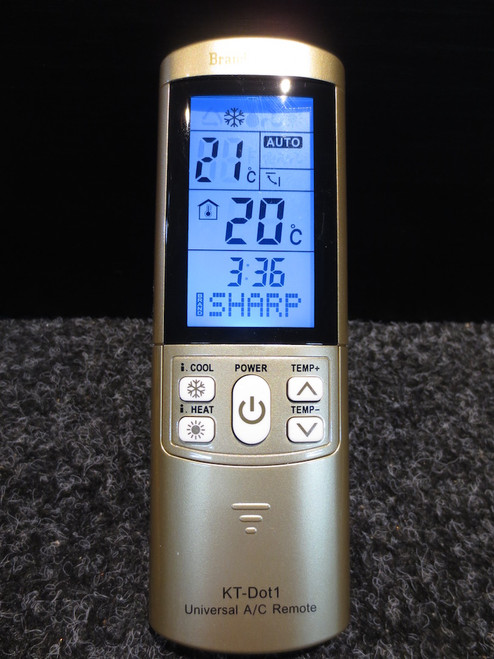 Sharp Air Conditioner & Split System Pre-Programmed Remote Control KT-DOT1SHA