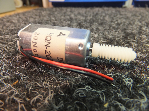 Matsushita 5v DC Worm Drive Micro Motor HQN-20B5WB 4024433
