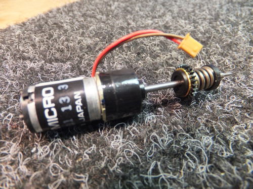 Tokyo Micro Camera Zoom DC Micro Motor with built in gearbox, F89 01 13 3, 6954441 for Hitachi VMC528E etc.