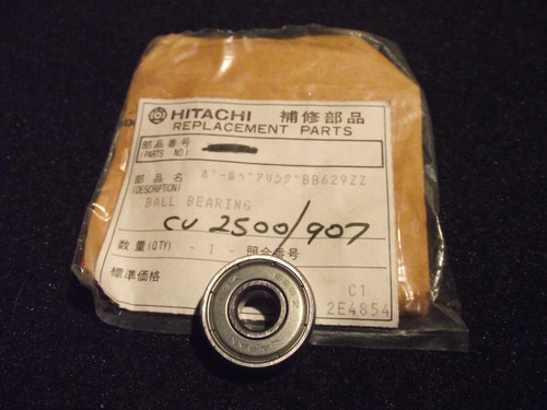 Hitachi Vacuum Cleaner Motor Bearing, CV-2500 907, for CV2500