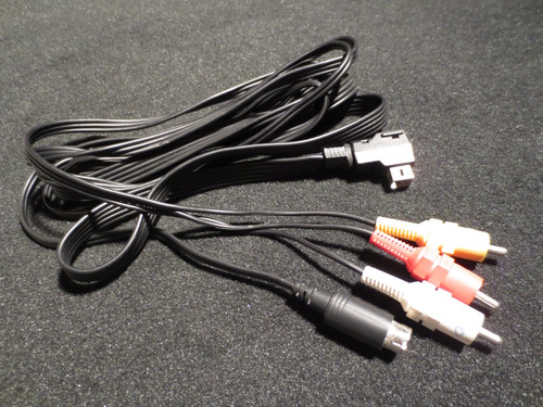 Hitachi Video Camera Camcorder A/V AV Output Cable 5856291 for VM-E21E VM-E27E VM-E53E VM-E54E VM-E56E VM-SP1 VMSP1 VM-H37E VM-H39E VM-H57E VM-H58E VM-H59E VM-H70E VM-H80E VMH80E VM-E8E VM-E16E VM-E25E VME25E VM-E23E VME23E 5861811