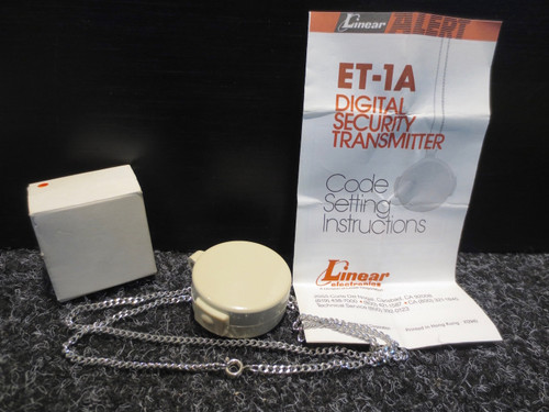 Linear Alert Personal Security Digital Wireless Pendant Transmitter ET-1A