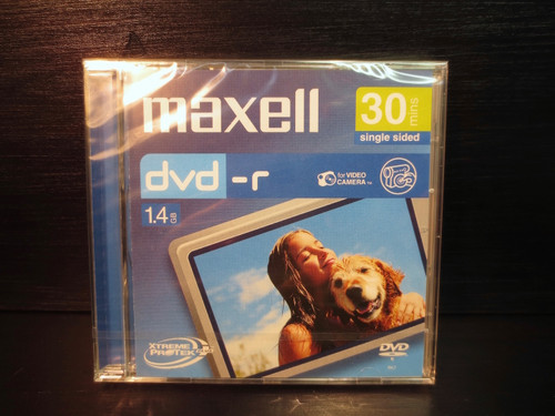 Maxell Mini DVD-R 1.4GB 30min Single Sided Write Once Disc 725875