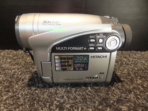 Hitachi DZ-GX5060SW /1 DZGX5060SW PAL DVD Video Camera Camcorder