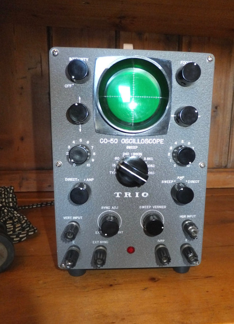 A Vintage 1960's Trio CO-50 Oscilloscope CRO