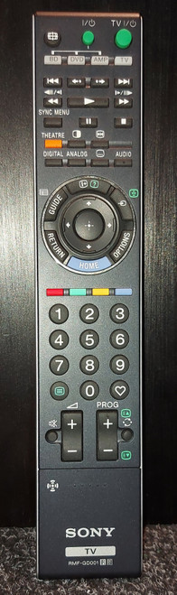 Sony TV Television Remote Control RMF-GD001 for Models KDL40X4500 KDL40XBR45 KDL46X4500 KDL46XBR45 etc.
