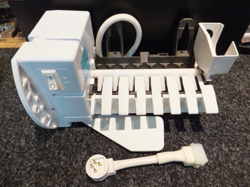 G.E. Genuine original General Electric Americana Refrigerator Auto Ice Maker for 1970's 1980's Vintage Model TFF-24R Etc.