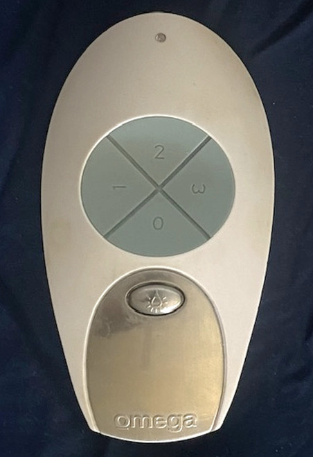 Omega Ceiling Fan Remote version V8, RF version Remote Control.