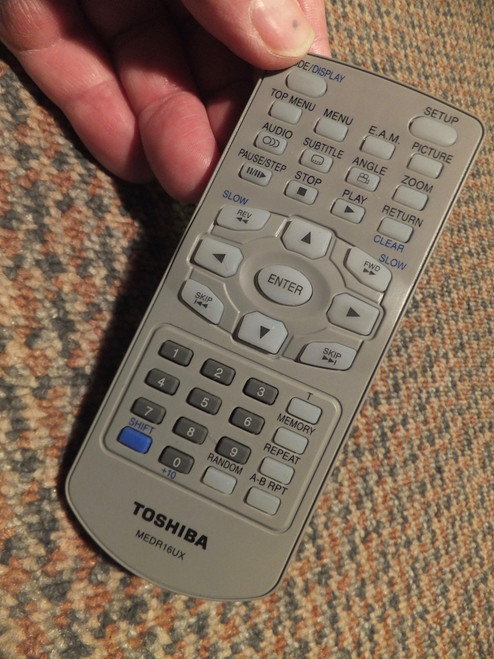 Toshiba MEDR16UX DVD Player Remote Control AH301378 SDP1707 SDP1900 SDKP19 SDKP19S SDKP19SN SDP101S SDP1600 SDP1600STE SDP1700 SDP1750 SDP1750SN SDP1800 SDP1850 SDP1900 SDP1900SN SDP2500 SDP2600 SDP2900 SDP72SKN SDP91S SDP91SKN AH300374 AH301021 SDP7