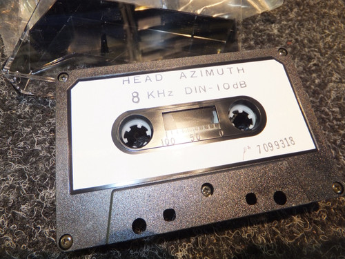 Hitachi Audio Cassette Head Azimuth Alignment Tape 7099318