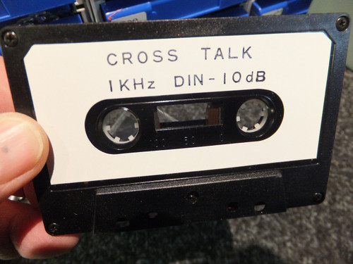 Hitachi Audio Cassette Cross Talk Alignment Tape