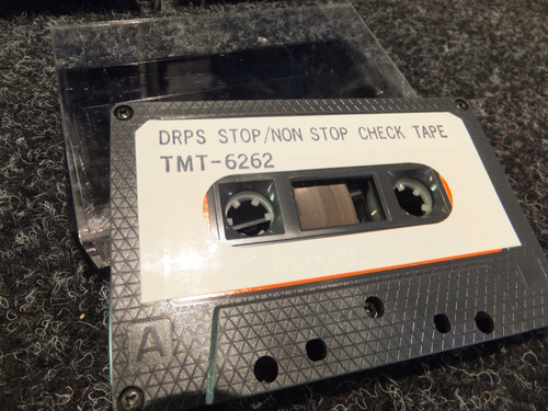 Hitachi Maxell Audio Cassette DRPS Digital Random Program Selector Check Tape TMT-6262