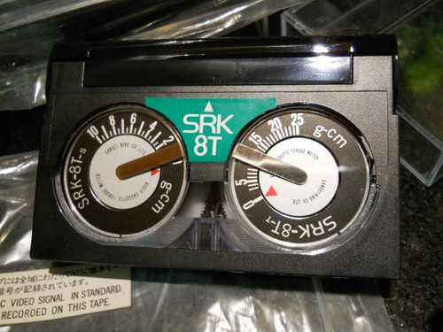 Sansei Riko 8mm Hi8 Video Cassette Tape Torque Meter SRK-8T-112