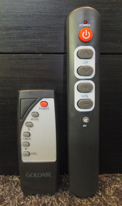 Goldair GCT430 Electronic Ceramic Tower Heater Replacement Remote Control