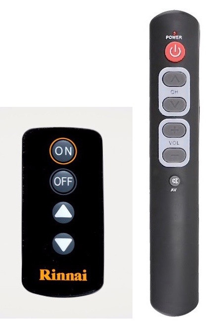 Rinnai Gas Heater Replacement Remote Control V1 for Avenger 25, 25TR, 25TRE & Avenger 25 Plus,  Dynamo 15, 516TR, TRH, 506TR, TRH406TR, TRH & Capella etc.etc.