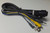 Sony CCK-4MP Cable K-type plug to BNC, RCA, 3.5mm & 2.5mm for Effects Generator, Camera, Betamax, Betacord etc.