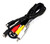 Hitachi Panasonic Video Camera Camcorder AV/S AVS Cable EW12525 EW12523 DZ-BX35E DZ-BX37E DZ-GX3100E DZ-GX3200E DZ-GX3300E DZ-GX5060 DZ-GX5100 DZ-HS300A DZ-HS301 DZ-HS303 DZ-HS500SW DZ-MV550E DZ-MV730E DZ-MV780E VDRM-50 VDR-M53 VDR-M55 VDR-M75 VDR-M9