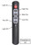 Casablanca Ceiling Fan Black Remote Control Replacement Version V2 (new version)