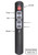 Omega Altise 360 Tower Fan OT750RI Replacement Remote Control V1