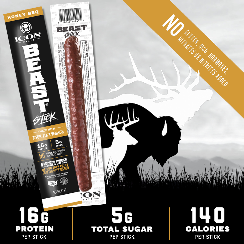 ICON BEAST Stick (Bison + Elk + Venison + Pork)