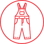 Men's Overalls Icon