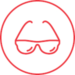Men's Sunglasses and Eyewear Icon