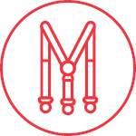 Men's Suspenders Icon