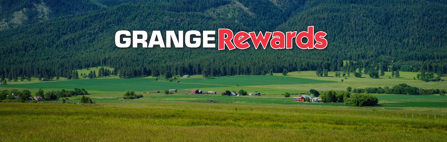 GrangeRewards account page banner