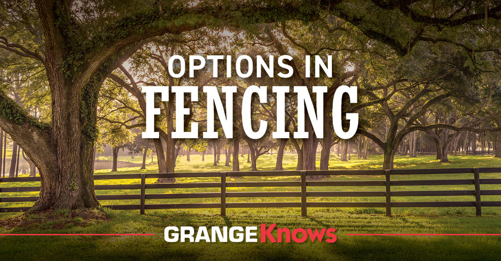 Options in Fencing for Livestock