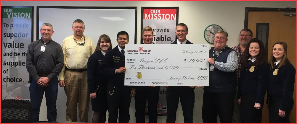 Oregon FFA Foundation 2016