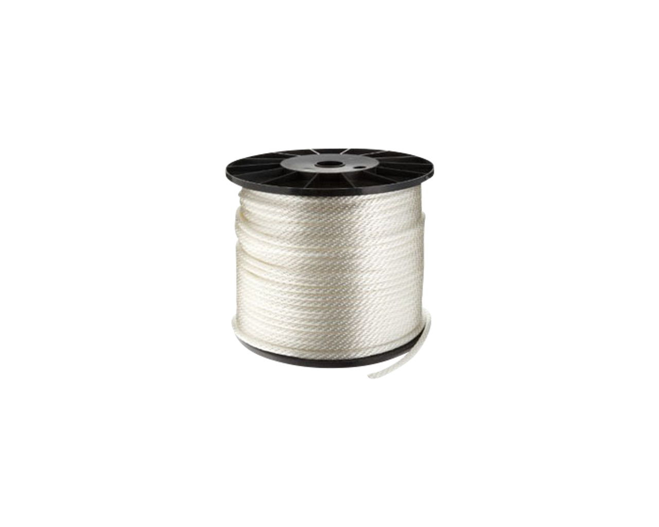 1/8 in. x 1000 ft. Nylon Smooth Braid Rope, White