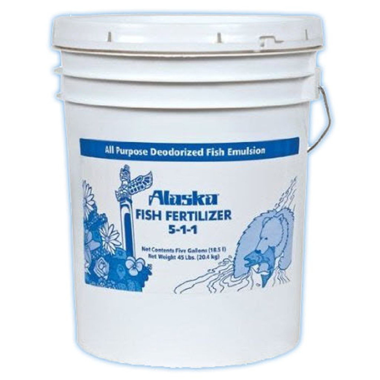 Alaska All Purpose Fish Emulsion Fertilizer 5-1-1