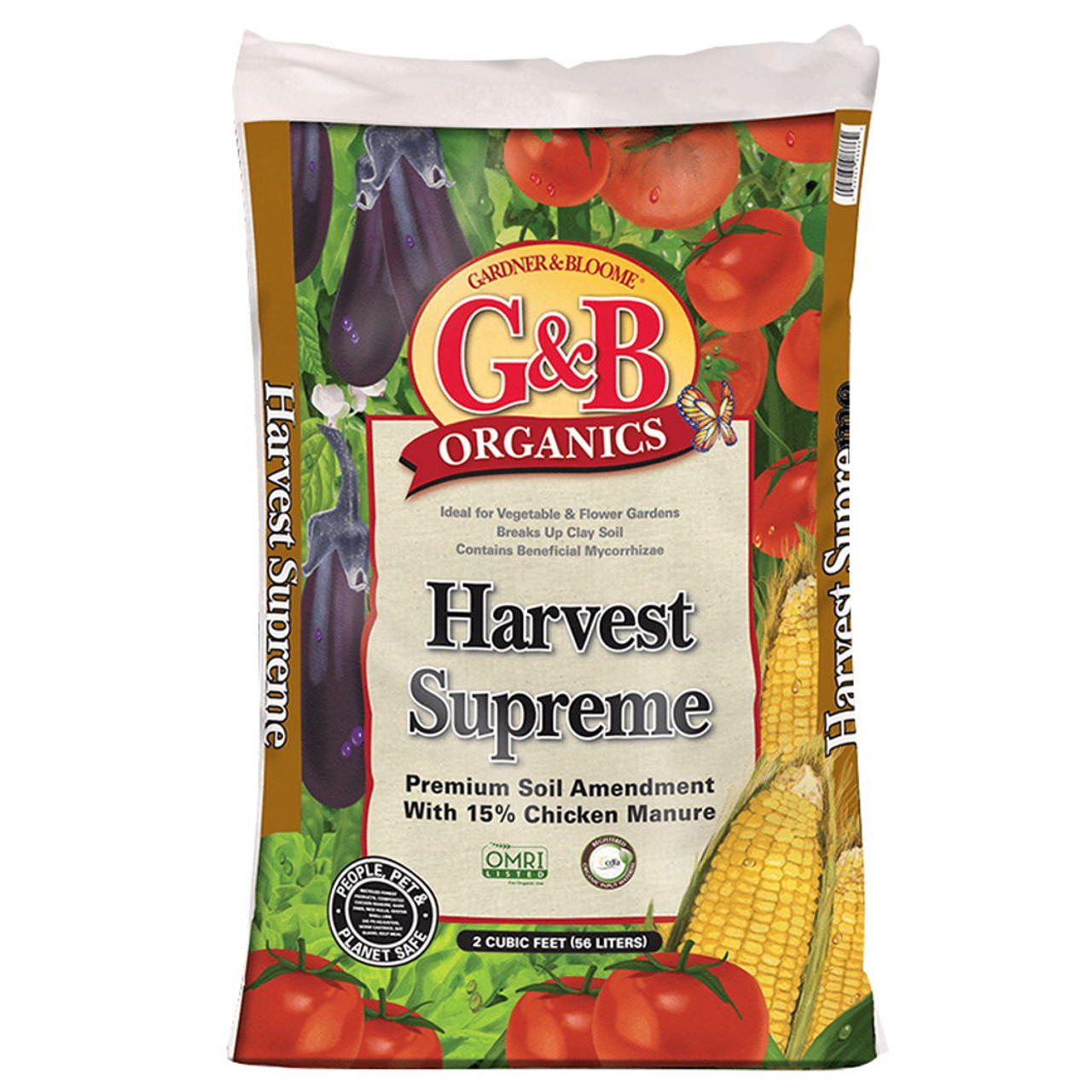 Image of Bag of G&B Harvest Supreme soil amendment